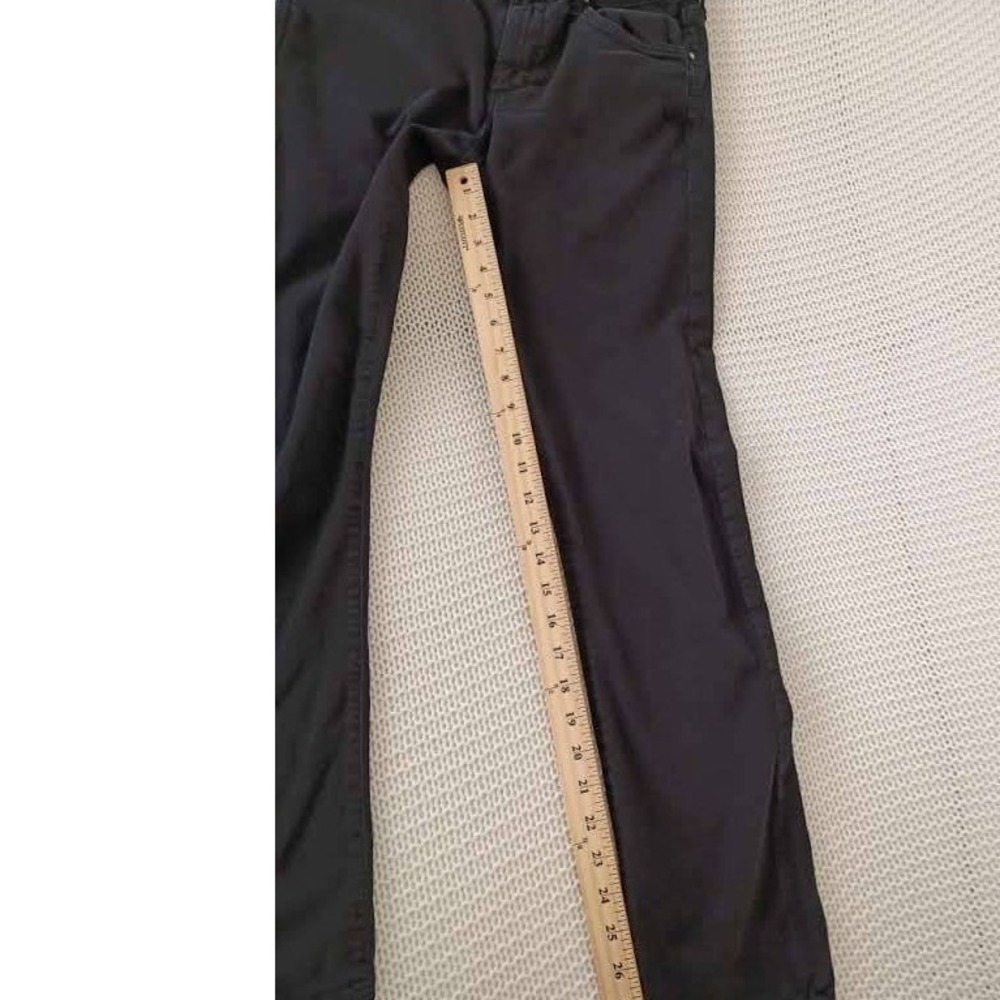 Citizens of Humanity Slim Straight Black Jeans Mens 29x29 Made in USA - Picture 10 of 12